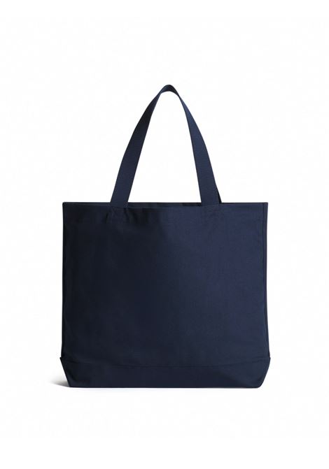 dressed fox tote bag unisex navy MAISON KITSUNÉ | PM05107WW90420413